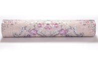 Beautiful Floral Pattern Country Style Wallpaper Embossed for Bedroom 0.53*10M