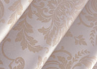 Tear - Resistant Embossed Flocking Country Floral Wallpaper 0.53*10M