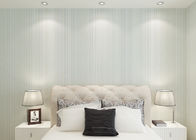 Simple Fashion Grey Modern Striped Wallpaper , Modern Self Adhesive Wallpaper For Hotel Room