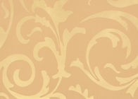 Removable European Style Wallpaper with Luxurious Golden Leaf Pattern