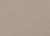 Removable Non - woven Modern Flock Wallpaper Embossed Coffee Color