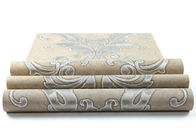 PVC Wall Coverings Victorian Damask Wallpaper with Tear - resistant , ISO certification