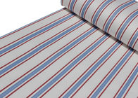 Removable Modern Removable Wallpaper / Vertical Striped Wallpaper Dark Blue And Red Color