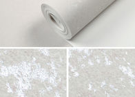 Contemporary Silver Asian Inspired Wallpaper for Study Room Can Be Removable