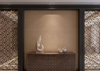 Embossed 3D Home Wallpaper , Contemporary Home Interior Wallpaper with Vinyl Coated Paper