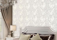 Removable Home Decoration Wallpaper 1.06*10m / Country House Wallpaper Floral Pattern