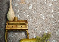 Width Moisture Resistant Wallpaper Mold Proof With Printed Surface Treatment , Pattern Optional