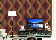 PVC Modern Style Low Price Wallpaper For Livingroom , Natural Vermiculite Particles
