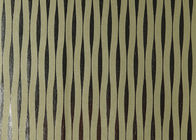Nonwoven Lounge room Modern Striped Wallpaper Household Wet embossed Eco friendly