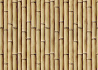 Bamboo 264g / m2 living Interior Room Wallpaper CE / ISO / SGS / CSA