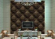Concise European Style Living Room Wallpaper For Background , OEM Service