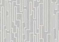 3D Effect Concise Style Contemporary Wall Covering Geometric Printing 0.53*10M For Living Room