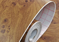 Durable Wood Grain Printing Modern PVC Self Adhesive Wallpaper , 0.45*10M