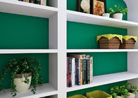 Economical Deep Green Color PVC Self Adhesive Wallpaper With Printed Process