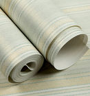 Non-woven breathable low flammability embossed vinyl wallpaper