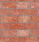 3D Brick Printing Natural Style Modern Removable Wallpaper , 0.53*10M PVC Material