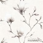 Modern Chinese Factory Wallcovering 0.53*10M Foaming Suede Wallpaper Beautiful Flowers