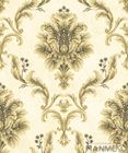 PVC Wallpaper  Damask Chinese Wallcovering Vendor European Style Room Sofa Background
