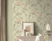 Eco - Friendly European Style Wallpaper Fancy Floral Pattern Chinese Factory