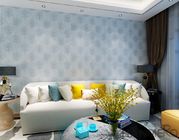 Korean Style Living Room Wallpaper , Interior Decorating Wallpaper 1.06*10m