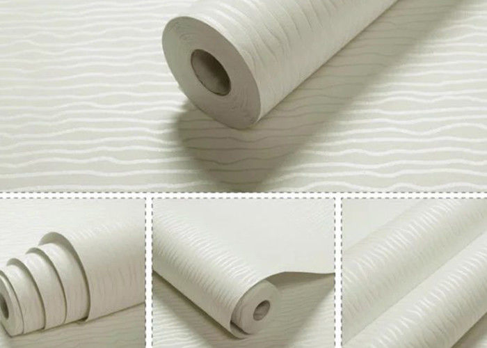 Non - Woven Living Room Self Adhesive Wallpaper / Prepasted Wall Covering