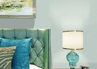 Waterproof Green Contemporary Wallpaper For Bedrooms , Interior Decorating Wallpaper