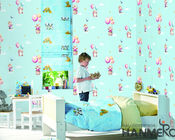Chinese Wallcovering Wholesaler Cartoon Design PVC Wallpaper Kids Bedroom Decor